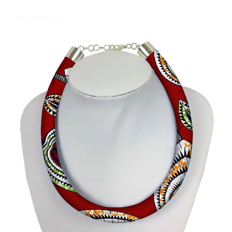 Geometric Women's African Ethnic Necklace Funky African