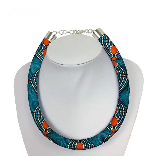 Geometric Women's African Ethnic Necklace Funky African