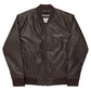 Funky African Leather Bomber Jacket