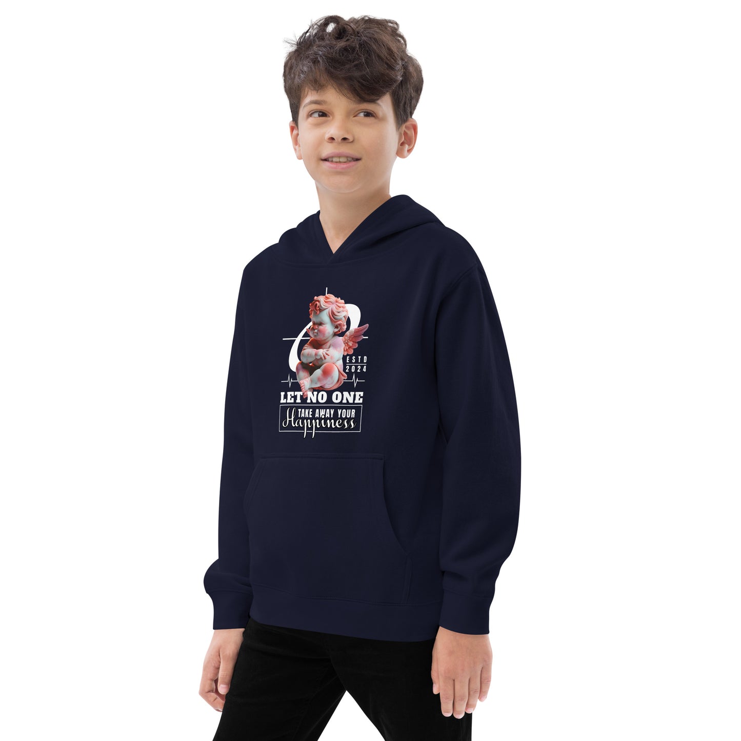 Happiness Kids fleece hoodie
