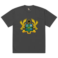 Ghana Emblem Oversized faded t-shirt