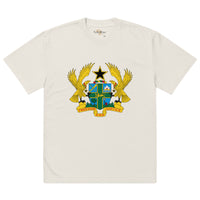 Ghana Emblem Oversized faded t-shirt