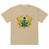 Ghana Emblem Oversized faded t-shirt