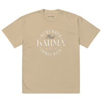 Karma Oversized faded t-shirt