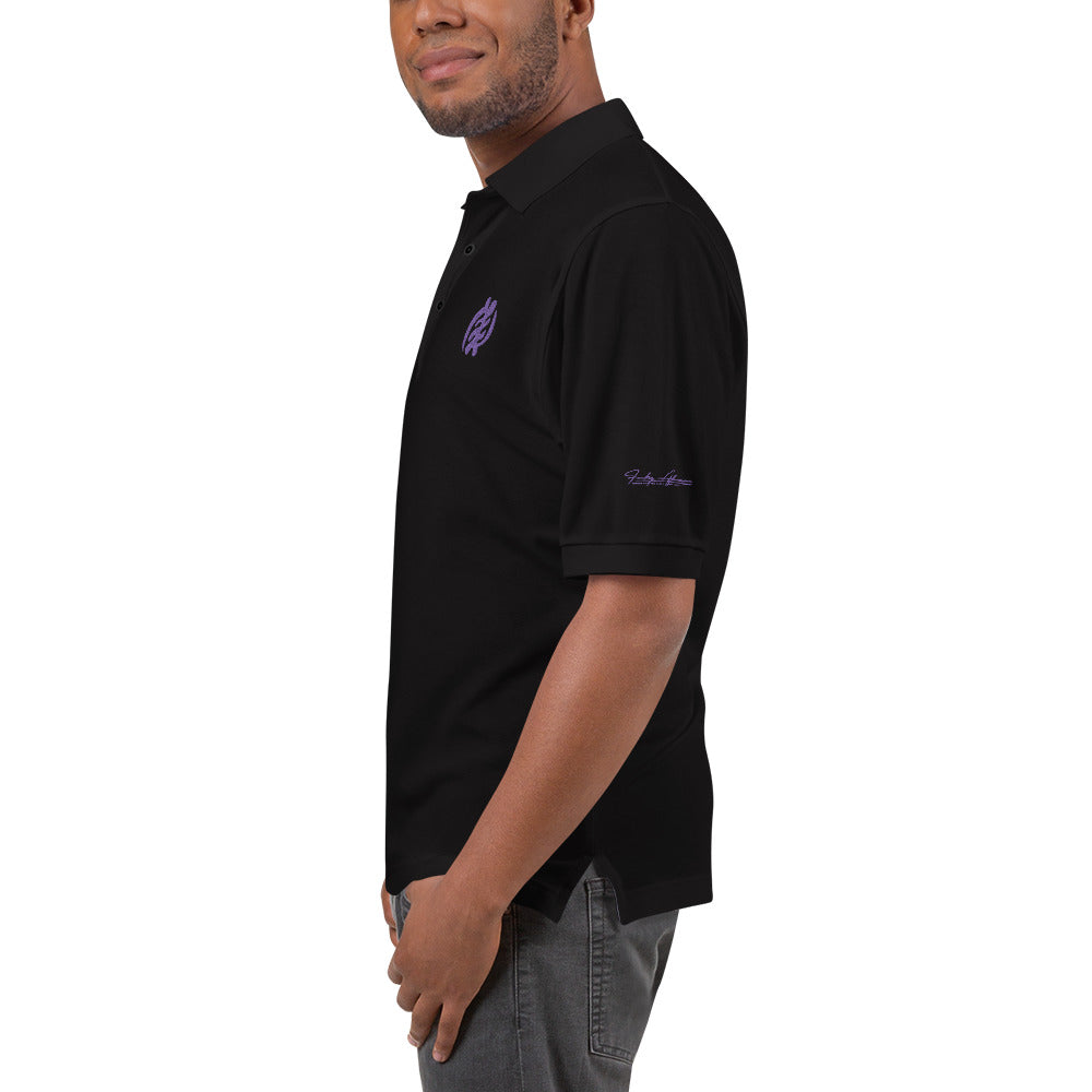 Adinkra - Gye Nyame Men's Premium Polo Funky African