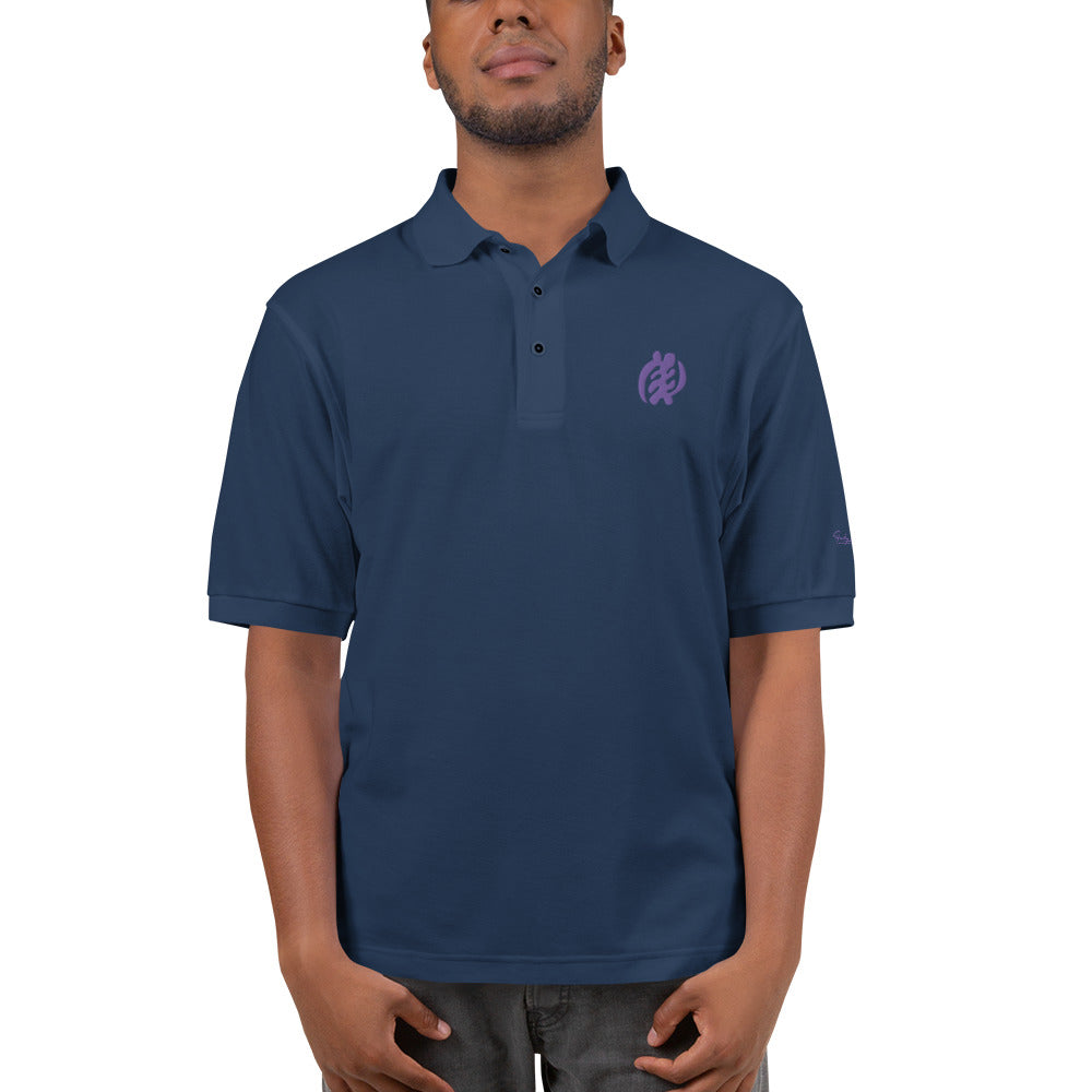 Adinkra - Gye Nyame Men's Premium Polo Funky African