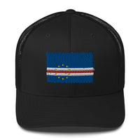 Cabo Verde 3D Embroidery Trucker Cap