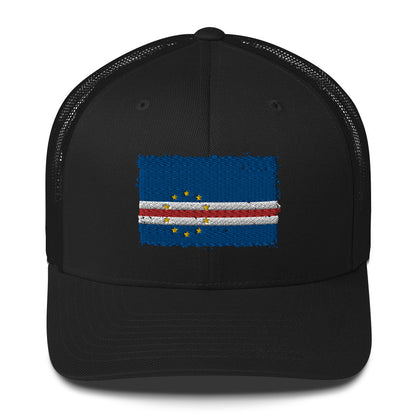 Cabo Verde 3D Embroidery Trucker Cap