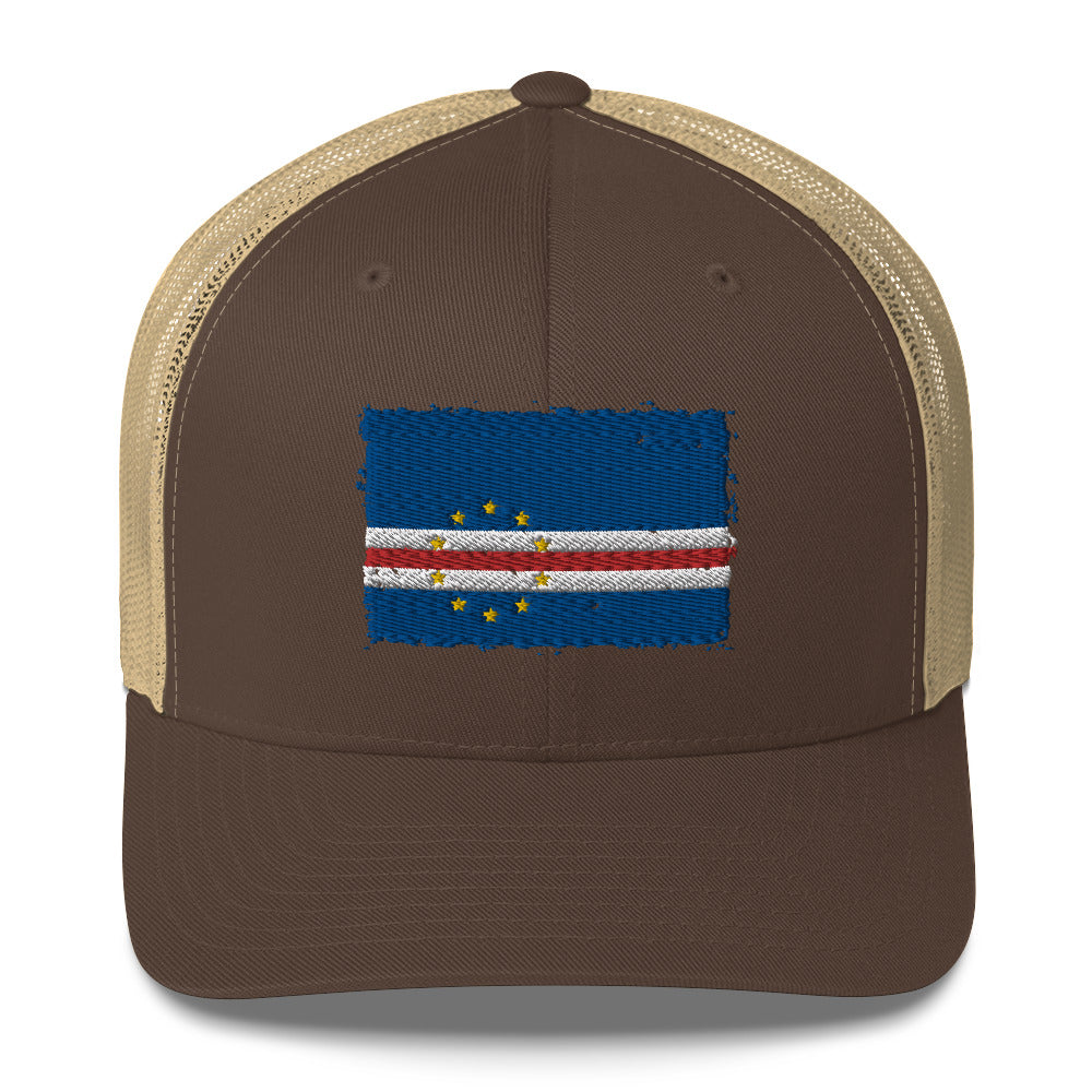 Cabo Verde 3D Embroidery Trucker Cap