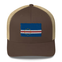 Cabo Verde 3D Embroidery Trucker Cap
