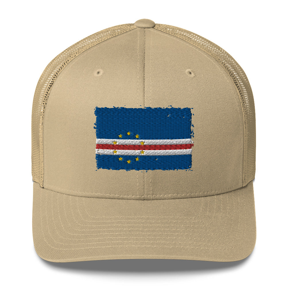 Cabo Verde 3D Embroidery Trucker Cap