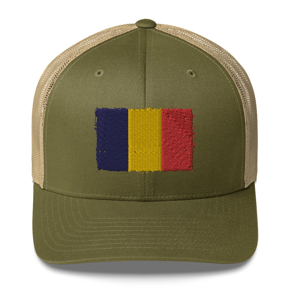 Chad 3D Embroidery Trucker Cap