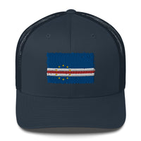 Cabo Verde 3D Embroidery Trucker Cap