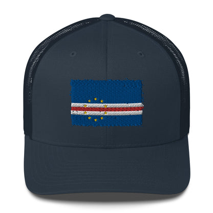 Cabo Verde 3D Embroidery Trucker Cap