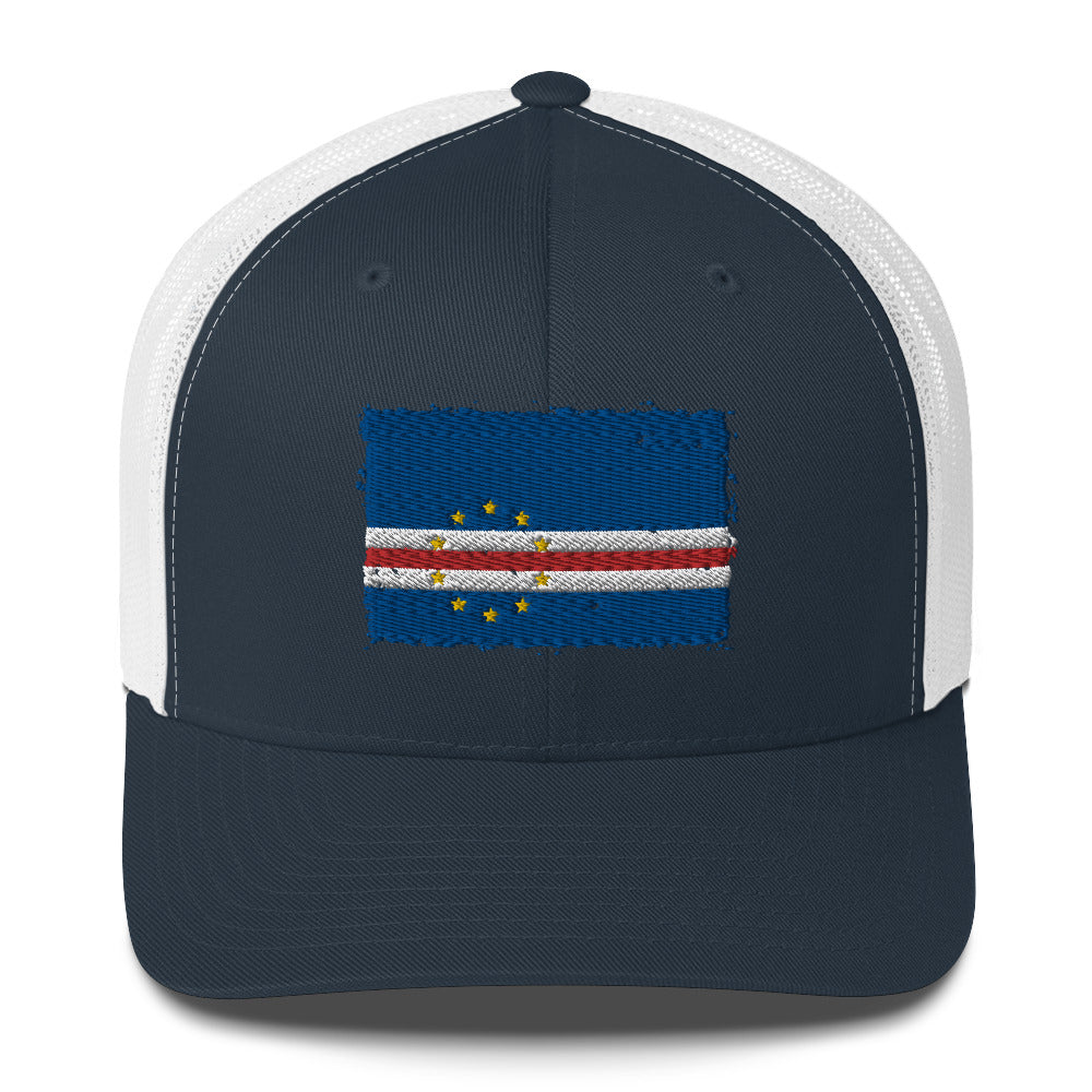 Cabo Verde 3D Embroidery Trucker Cap