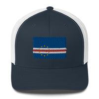 Cabo Verde 3D Embroidery Trucker Cap