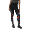 African Print Sports Leggings Funky African