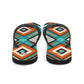 African Print Flip-Flops Funky African
