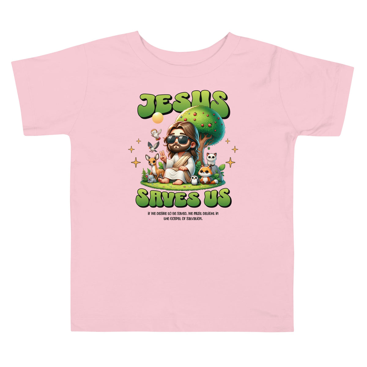 Jesus saves Toddler Tee Funky African