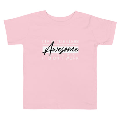 less awesome toddler tee