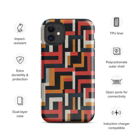 African Print Tough Case for iPhone®