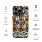 African Print Tough Case for iPhone®