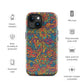 African Print Tough Case for iPhone®