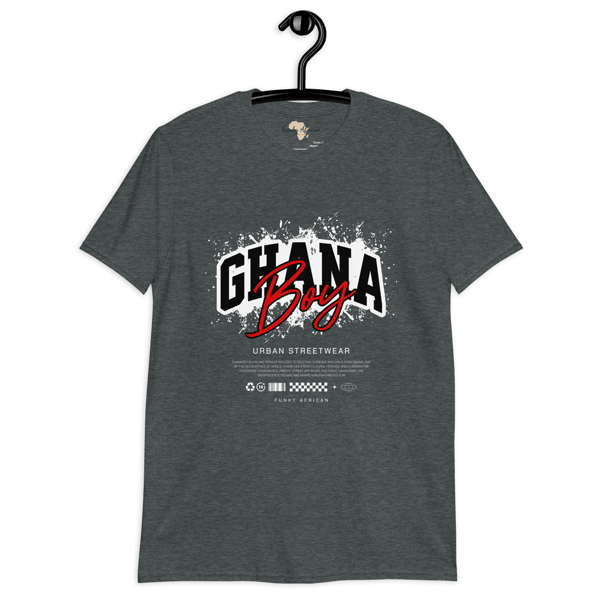 Ghana boy unisex tee Funky African