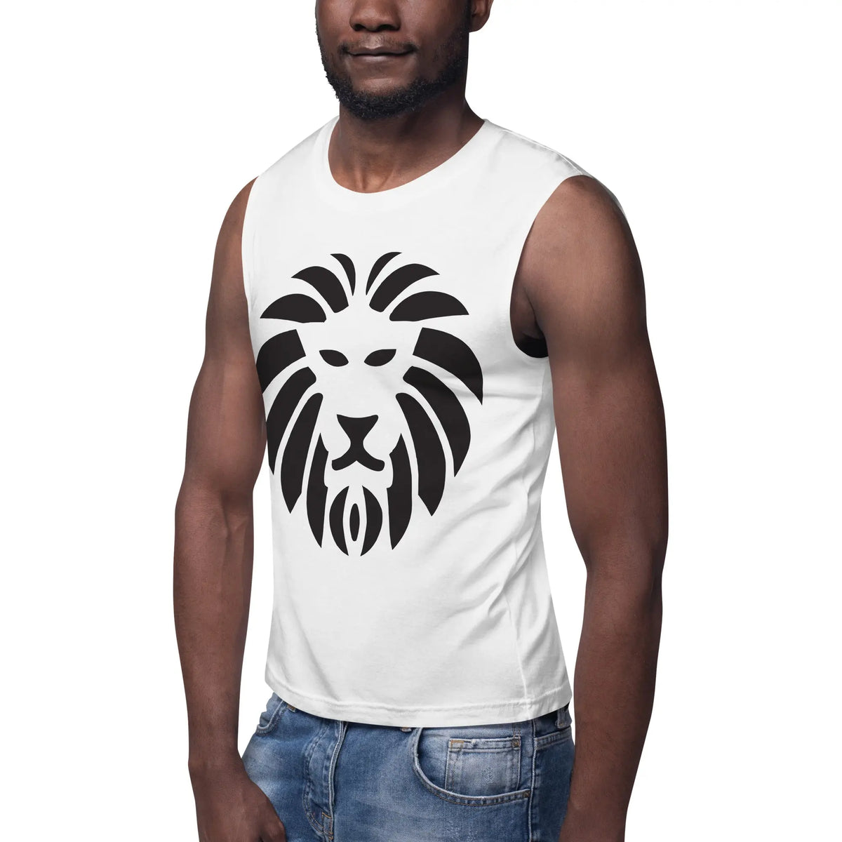 Leo Muscle Shirt Funky African