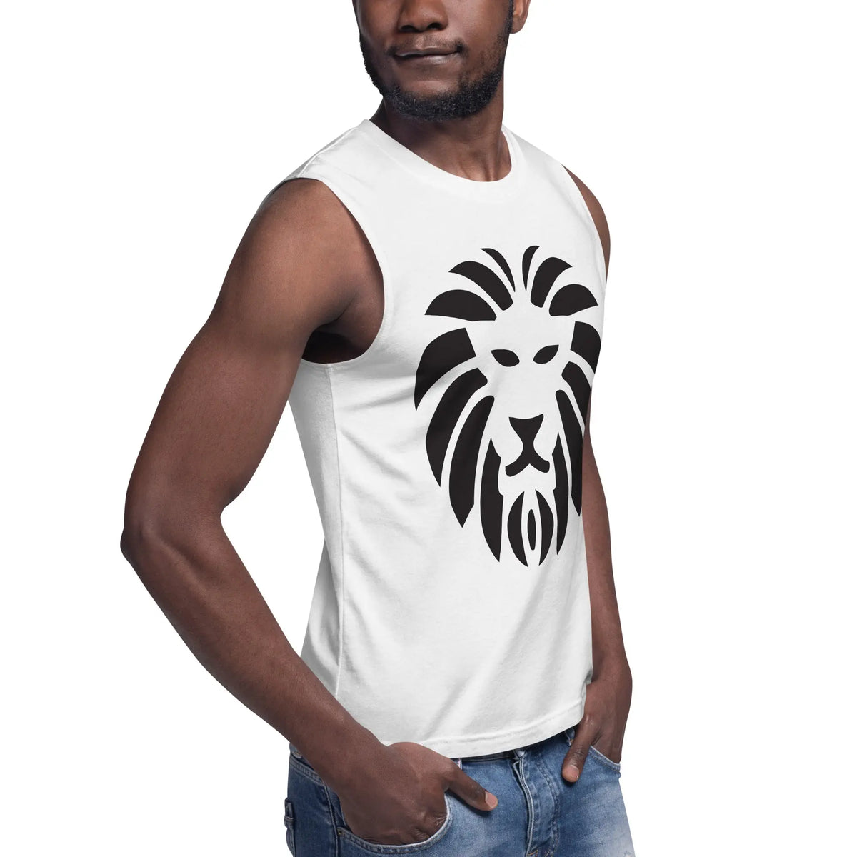 Leo Muscle Shirt Funky African