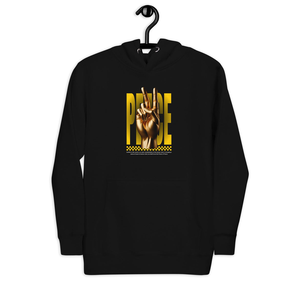 Peace unisex hoodie Funky African