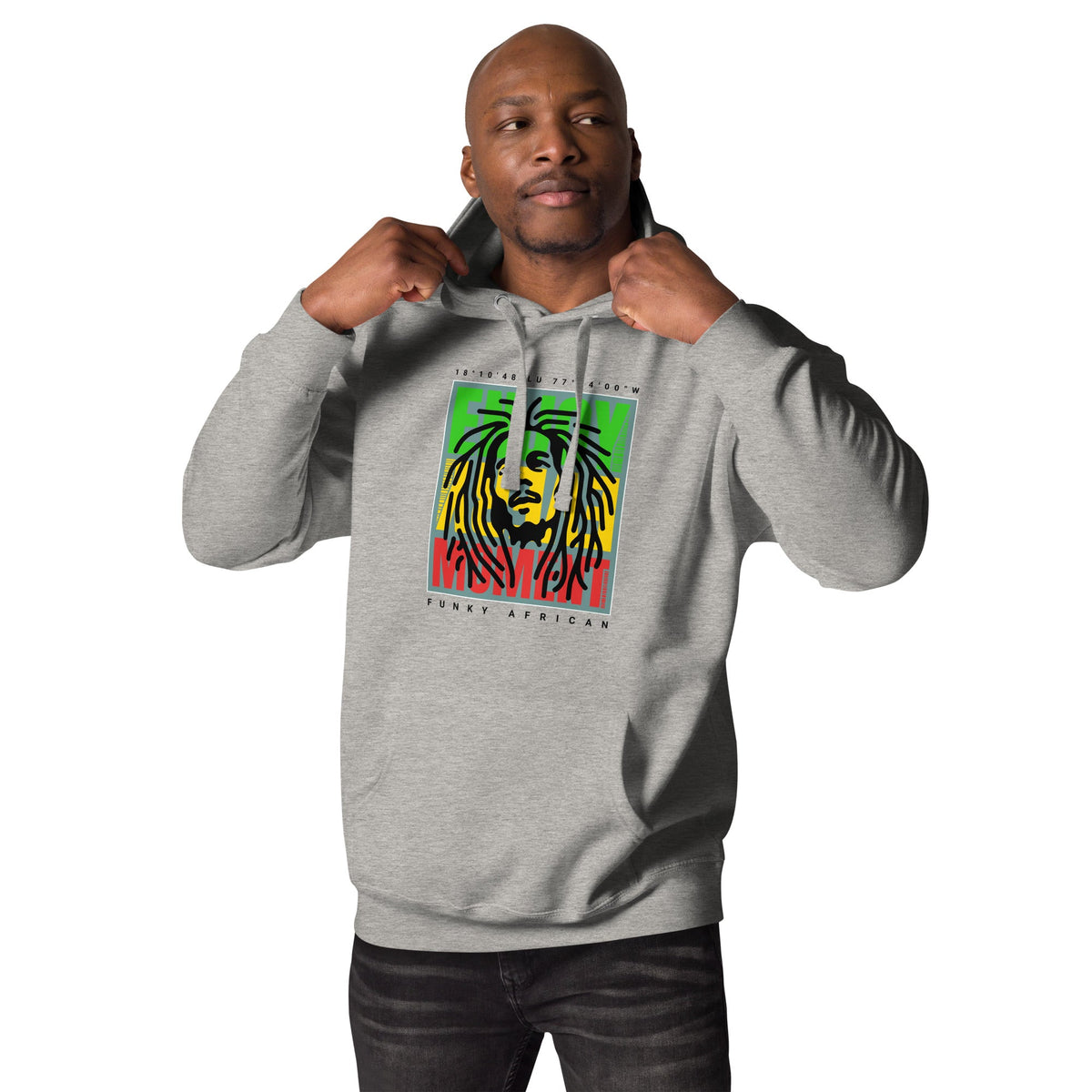Enjoy every moment unisex hoodie Funky African