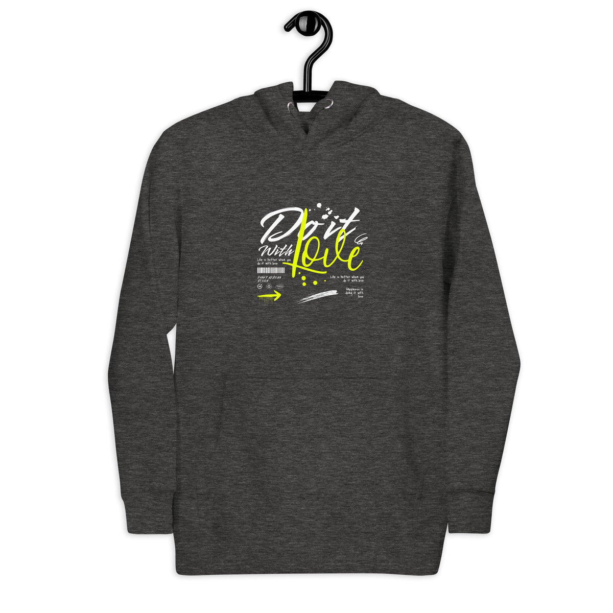 Go it with love unisex hoodie Funky African