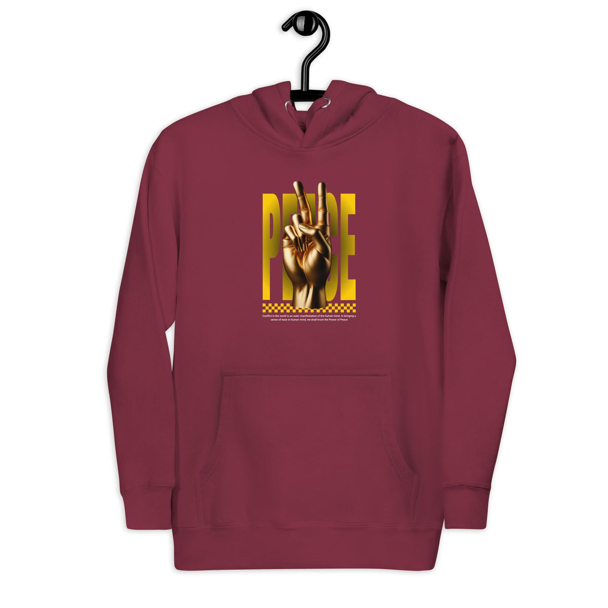 Peace unisex hoodie Funky African
