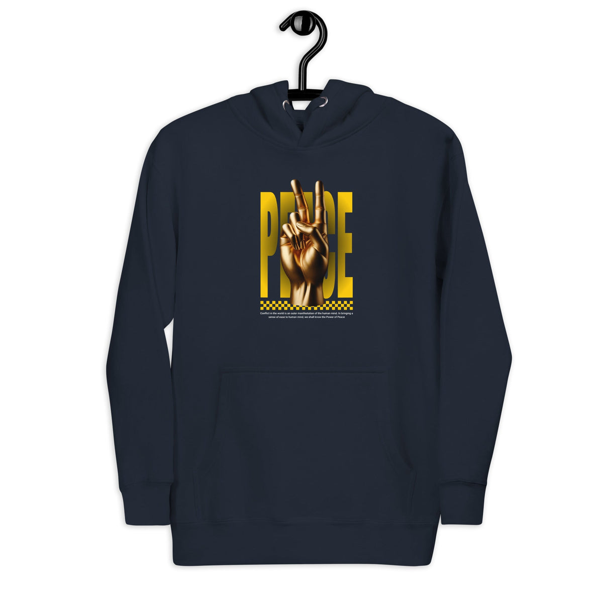 Peace unisex hoodie Funky African