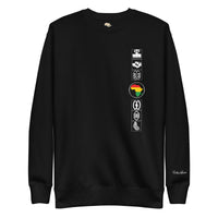 Adinkra Sided Unisex Premium Sweatshirt