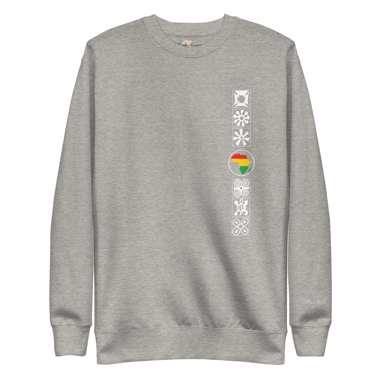 Adinkra Sided Unisex Premium Sweatshirt