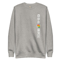 Adinkra Sided Unisex Premium Sweatshirt
