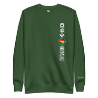 Adinkra Sided Unisex Premium Sweatshirt