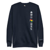 Adinkra Sided Unisex Premium Sweatshirt