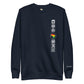 Adinkra Sided Unisex Premium Sweatshirt
