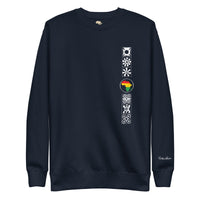 Adinkra Sided Unisex Premium Sweatshirt