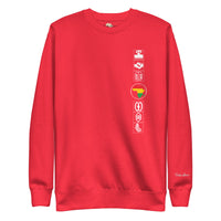 Adinkra Sided Unisex Premium Sweatshirt