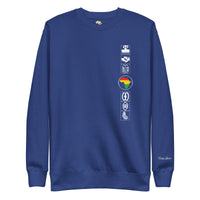 Adinkra Sided Unisex Premium Sweatshirt