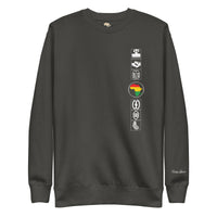 Adinkra Sided Unisex Premium Sweatshirt