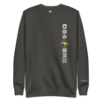 Adinkra Sided Unisex Premium Sweatshirt
