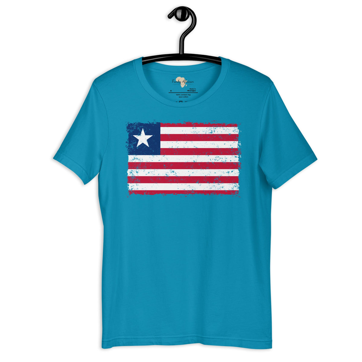 Liberia grunge unisex tee Funky African
