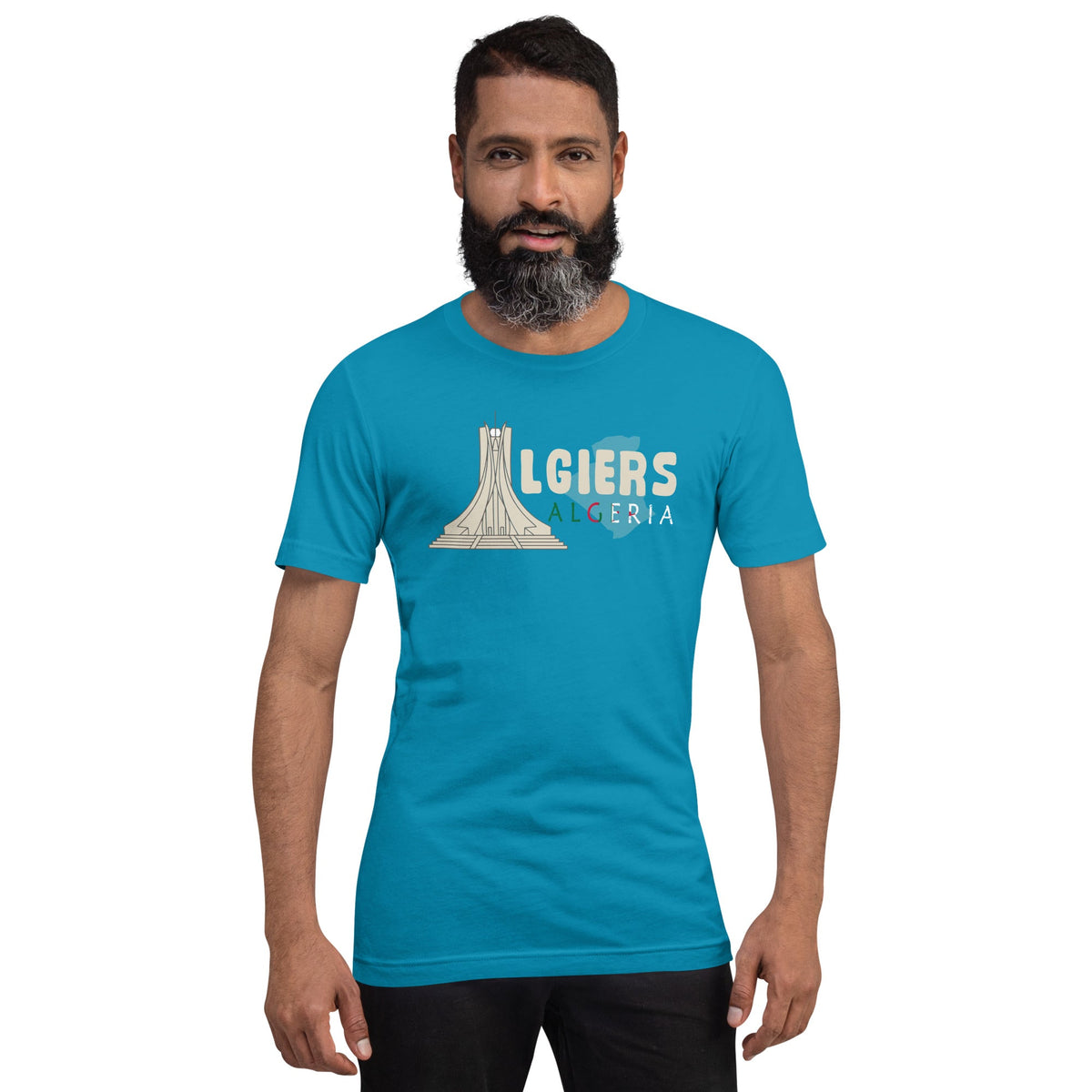 Algerian capital unisex tee Funky African