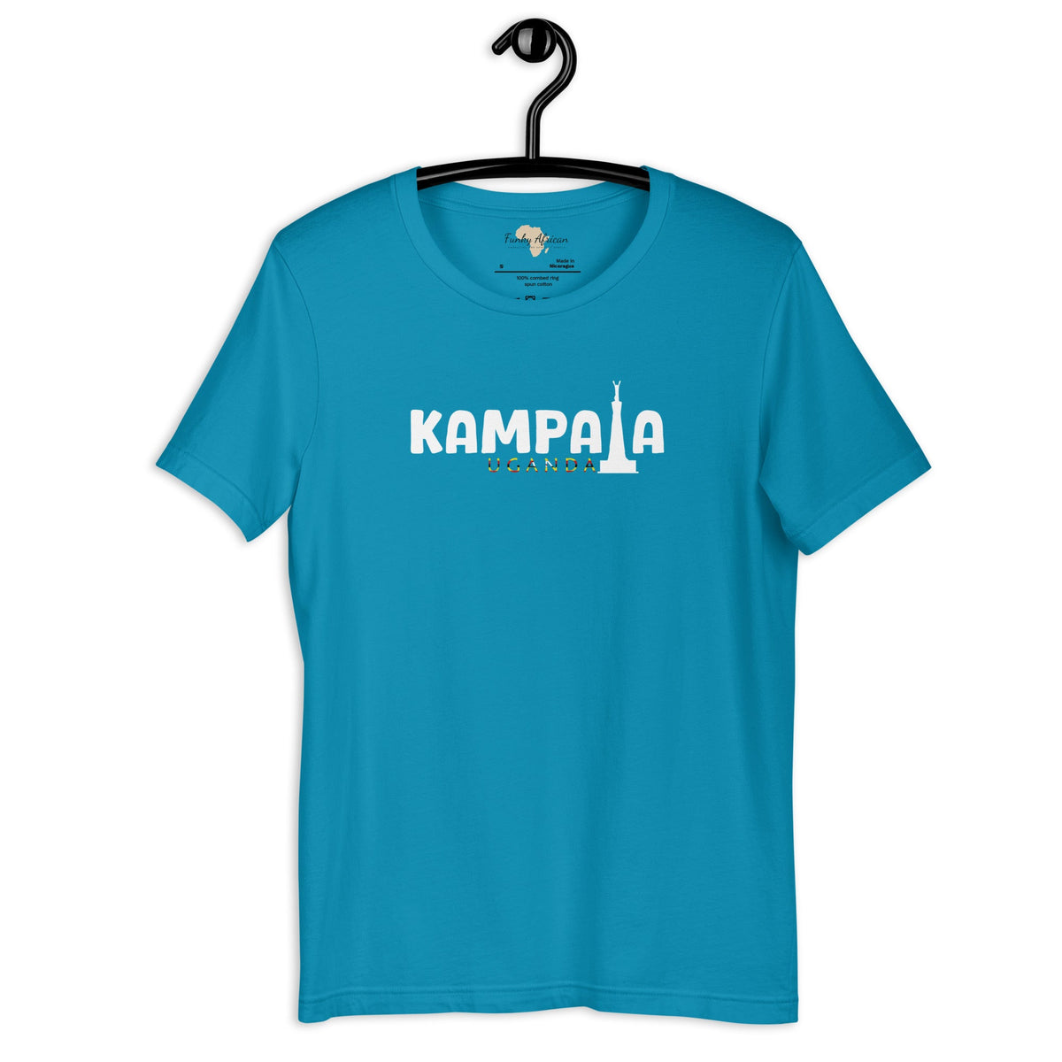 Uganda capital unisex tee Funky African