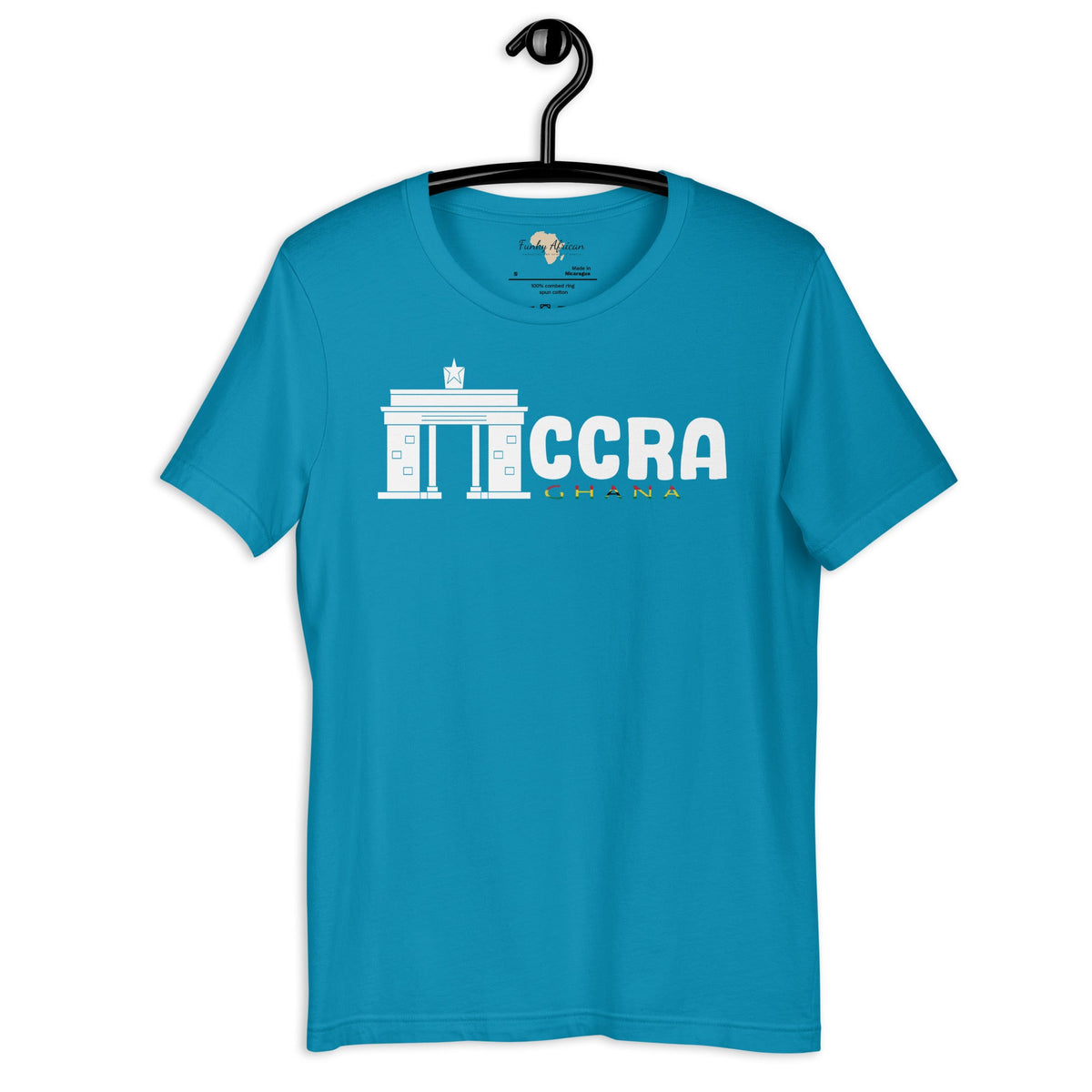 Ghana capital unisex tee Funky African